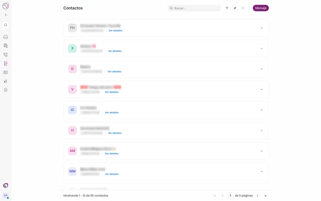 Agenda de contactos